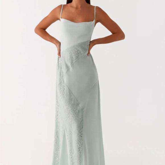 Peppermayo Exclusive - Gabriana Maxi Dress - Sage - Picture 1 of 6